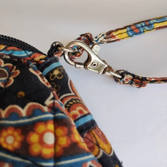 Vera Bradley Kensington Paisley & Floral Wristlet - Picture 9 of 13